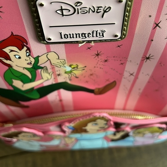 Disney Peter Pan You Can Fly 70th Anniversary Mini Backpack Loungefly NWT - Picture 11 of 14